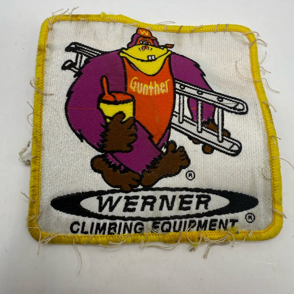 Vintage Werner Climbing Equipment Gunther Patch
